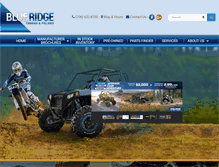 Tablet Screenshot of blueridgeyamaha.com